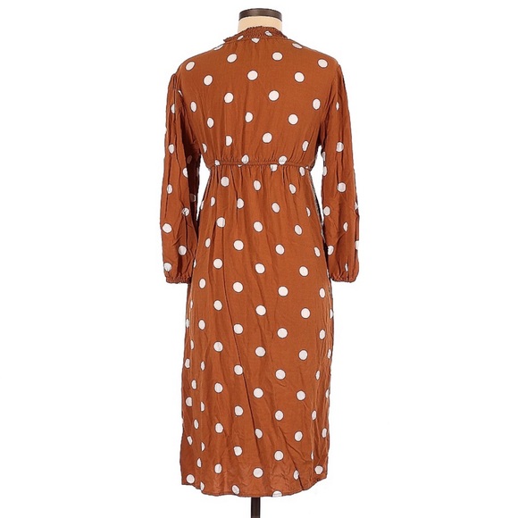 Maternity dress- polka dots - Picture 2 of 3